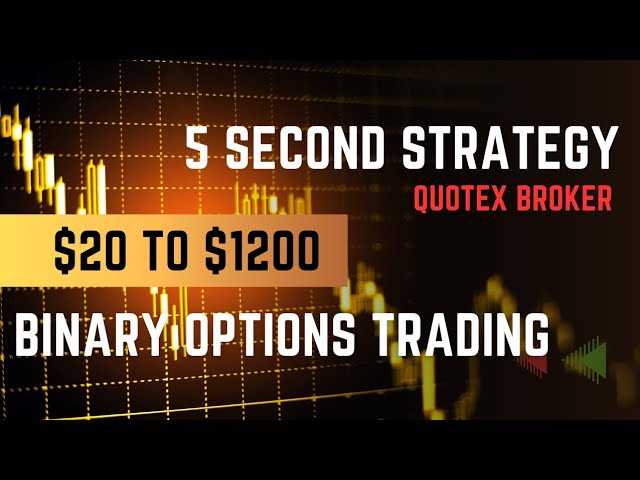 5 second binary options strategy