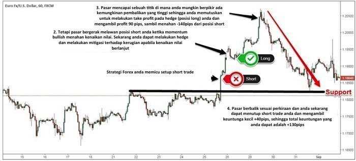 Strategi hedging dengan memanfaatkan opsi