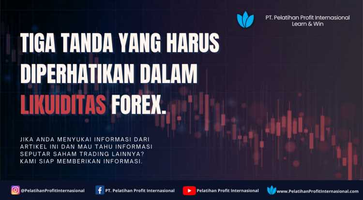 Variabel ekonomi yang berdampak pada likuiditas pasar forex