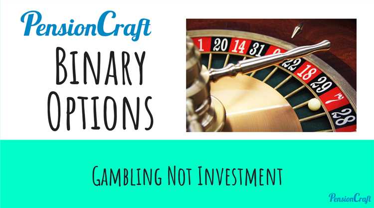 Binary options is gambling