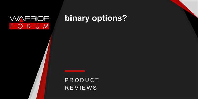 Binary options review forum