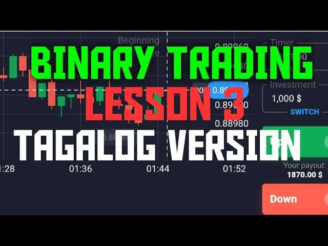 Binary options trading in tagalog
