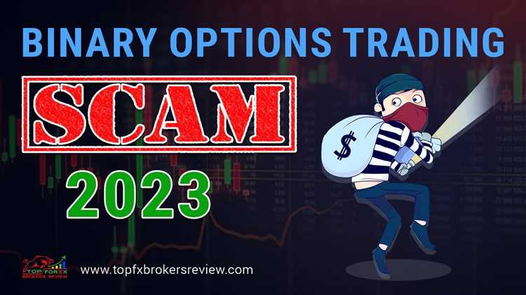 Binary options trading scam