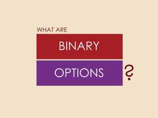 Enfinium binary options