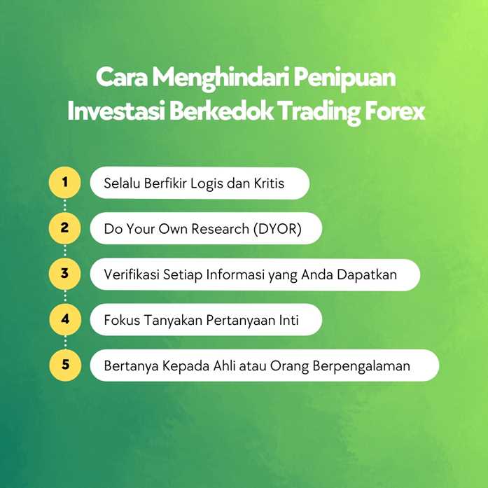 Bagaimana menghindari penipuan Forex dengan menjadi investor yang cerdas?