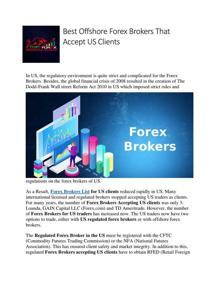 Forex brokers who accept us clients