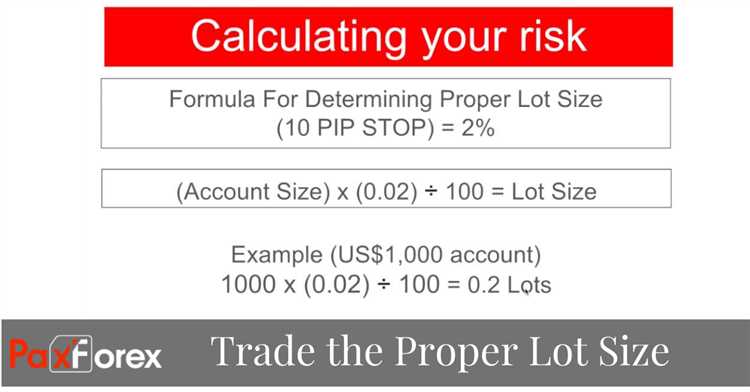 Forex calculator lot size