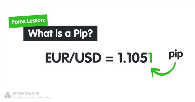 How much is 1 pip in forex