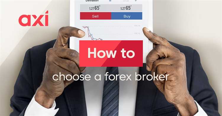 How to choose a broker for forex