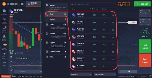 Iq option binary options