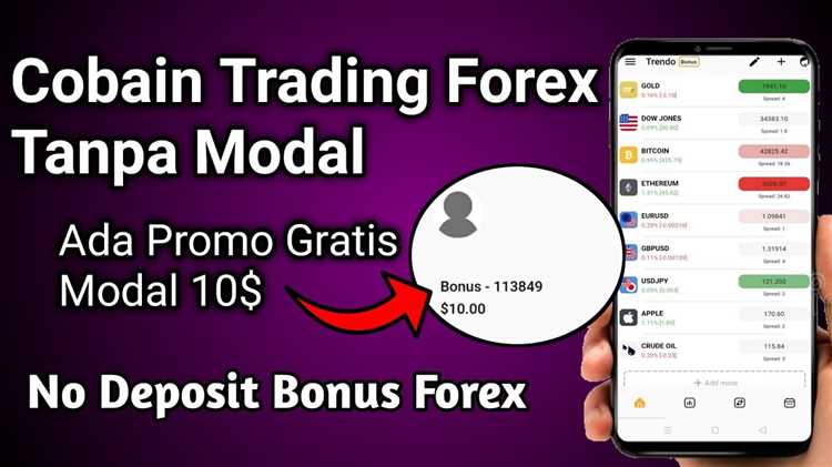 Trading forex gratis modal